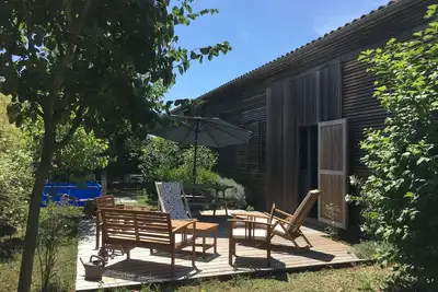 Image de grande maison bois bohême proche la rochelle