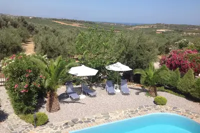 Image de Villa Athina en Crète près de Réthymno et de la plage