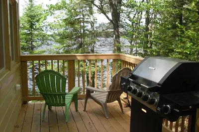 Image de Camp au bord de l'eau sur l'étang Webb