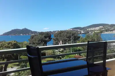 Image de Appartement 2/4 Personnes - Très belle vue mer - piscines - parking