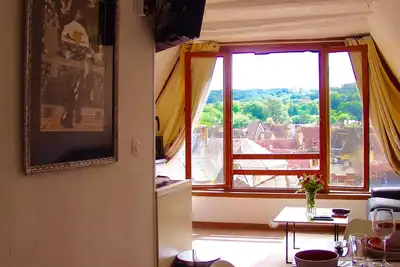 Image de Appartement avec Vue  panoramique dans le Centre- Médiéval  de Sarlat (Franreal)
