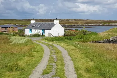 Image de Bienvenue à Airidh an Dobhrain - notre chalet isolé au bord du loch