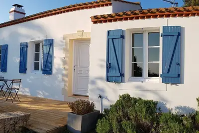 Image de Villa dans la dune, entre plage et moulins