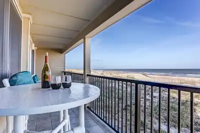 Image de 2br Amelia Island Direct Oceanfront Condo: Vues spectaculaires!