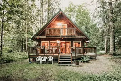 Image de Mt. Baker Rim Cabin # 32 - A, privée, cabine mignon 2 étages!