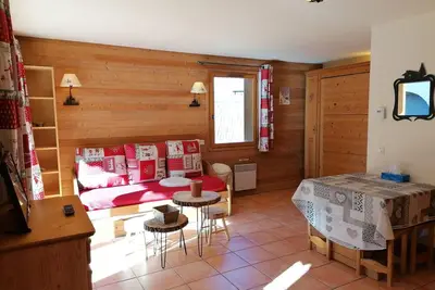 Image de Studio spacieux et bien équipé, balcon, calme et proche nature à Pra-Loup 1500