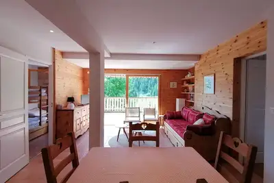 Image de Charmant 2 pièces cabine rénové avec terrasse et parking, Pra-Loup
