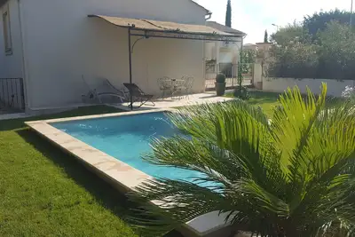 Image de Villa with pool near Uzes, sleeps 5, 3 bedrooms, 1 bathroom, 1 shower room,