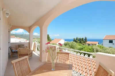 Image de Rocco 1 - Appartement vue mer avec 2 chambres et 2 salles de bain, à 150m de la plage