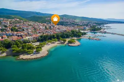 Image de Appartement de vacances Crikvenica pour 2 - 4 personnes avec 2 chambres à coucher - Appartement de v
