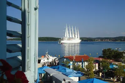 Image de Rovinj Central Sea View Appartement Casa Bella, front de mer, parfait pour les longs séjours!