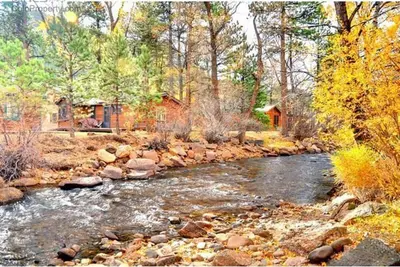 Image de Cool River Cabin établit seulement les pieds de la rivière Big Thompson # 6159