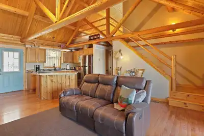 Image de Log Cabin Bord De L'eau