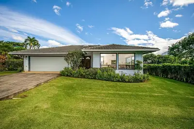 Image de Ota House - un 2br / 1. 5ba vue sur la montagne à domicile à Princeville - a maintenant le wifi