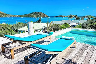 Ancre Bleue, villa de charme avec magnifique vue sur Ilet Pinel