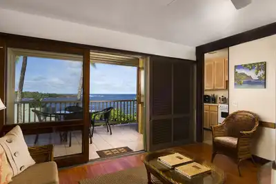 Image de Hana Kai Maui - Oceanview \"Helani\" (unité # 103) Amazing View - Easy Access!