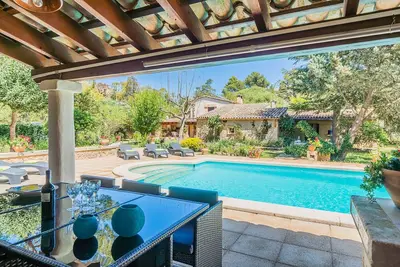 Image de Charmante ferme rustique de style mallorquin. avec piscine, wifii et grand jardin.