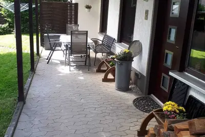 Image de 80 m², appartement sans obstacle famille, donnant sur le golf