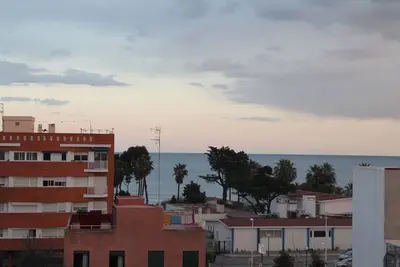 Image de Appartement avec vue sur la mer, air conditionné, Wifi, garage