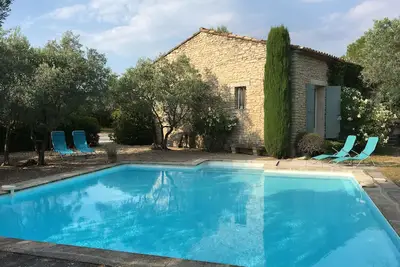 Image de Charmante villa avec terrasse et piscine; vue sur Luberon