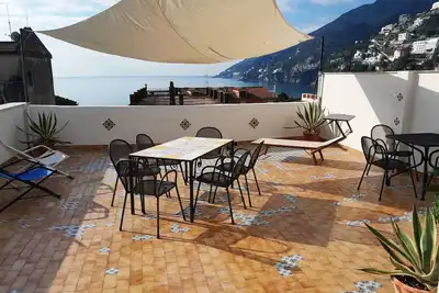 Image de Casa Sebastian A - avec grande terrasse donnant sur la mer, à quelques pas de la plage