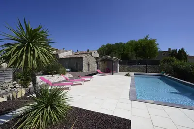 Image de Bergerie 7ch, Lussan (Uzès), piscine