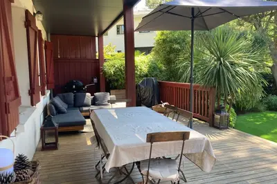 Image de Appartement avec jardin Ă Arcachon au calme Ă l'abri des pins