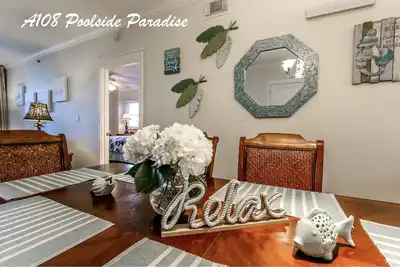 Image de Promenade dans la cour ~ au bord de la piscine! Nouvelles mises à jour 2019 / Étapes menant à la plage / Tous les carreaux