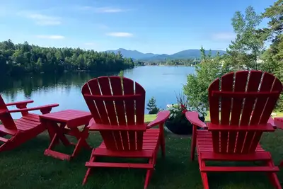 Image de Grande maison du lac Mirror: à pied de la rue Main + vue spectaculaire 😍