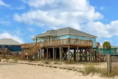 Sand Bar - Spacieuse maison de plage de 3 chambres dans le golfe du Mexique avec un emplacement privilégié dans le golfe, Crow's Nest!