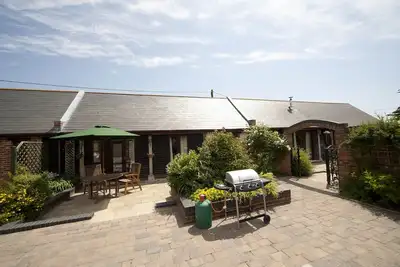 Image de Cottage Dairy Converti avec Jacuzzi
