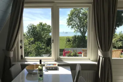 Image de Appartement de vacances 2-4 pers. avec vue magnifique sur l'IJsselmeer
