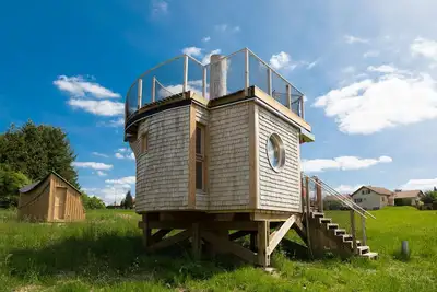 Image de Un gîte esprit cocon pour se blottir l’un contre l’autre.