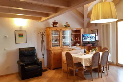 Image de Fai della Paganella - Trentino Alto Adige - grenier confortable avec deux salles de bains