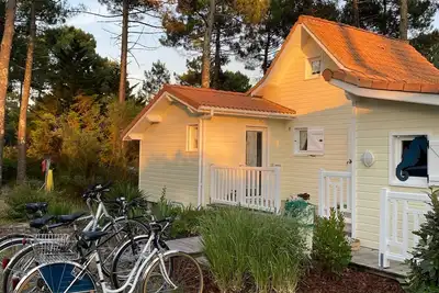 Image de Chalet Colibri, centre naturiste La Jenny, directement sur l'Atlantique