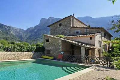 Image de Soller ferme emplacement exclusif avec piscine privée, vignoble et vue sur la montagne