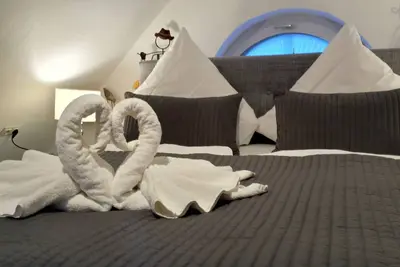 Image de dormez comme sur les nuages avec tout le confort, ambiance moderne, proche du centre