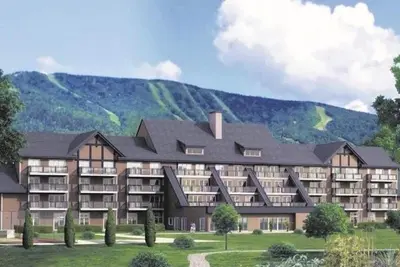Image de Condo 3ch et 2sdb avec piscine et tennis\/ Mont Ste-Anne Entre ville et montagne