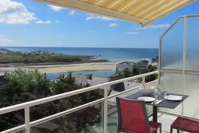 Image de Audierne-Appartement lumineux avec terrasse et vue imprenable sur l'océan - Wifi