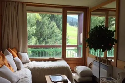 Image de Appartement pignon Lauzières, Le Charvet Arc 1800, 64m2, 6 lits, 2 chambres, vu