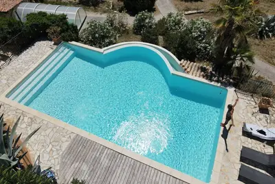 Image de Charmant maisonette ****, Piscine vue mer, Golf, Spa, Calme, Grands espaces