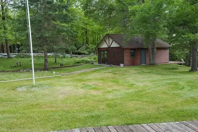 Image de Cabine confortable sur le lac Blackwater près de Longville, Mn