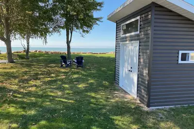 Image de Bunker de la baie le long de la promenade de la Pointe-Pelée