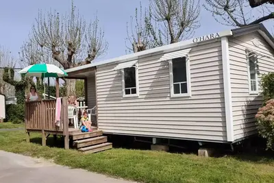 Image de Mobil-Home 25m² 2 chambres + terrasse 7m² 4 à 5 personnes - 4 pers. inclus dans le tarif