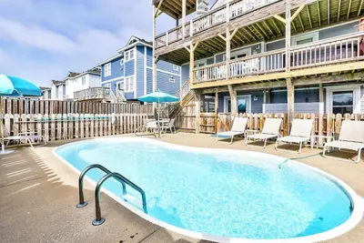 Image de Double Dip Beach House | 200 m de la plage | Piscine privée, bain à remous