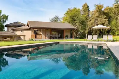 Image de Belle maison d'hôtes sur la côte centrale de la Californie. Cadre calme et paisible.