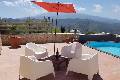 Image de Casa motta camastra, belle vue sur la vallée de l'Alcantara