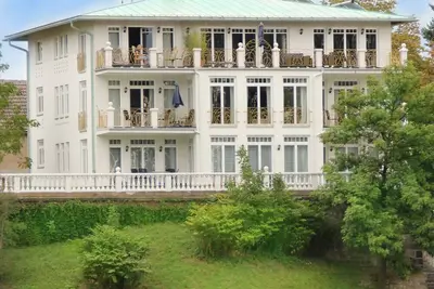 Image de Appartement pour 2 personnes, dans villa, au bord de l'Elbe, calme et ensoleillé