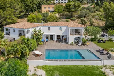 Image de Villa Vue mer, proche mer et golf, climatisation wifi, parking
