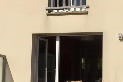 Image de maison mitoyenne très bien située pied chemins dunaires, 400m plage vue